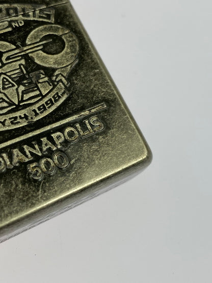 【中古品】【メンズ】 ZIPPO ジッポ INDY500 インディ500 日本開催記念 1997年製 ライター 206-250821-yn-30-min カラー：シルバー 万代Net店