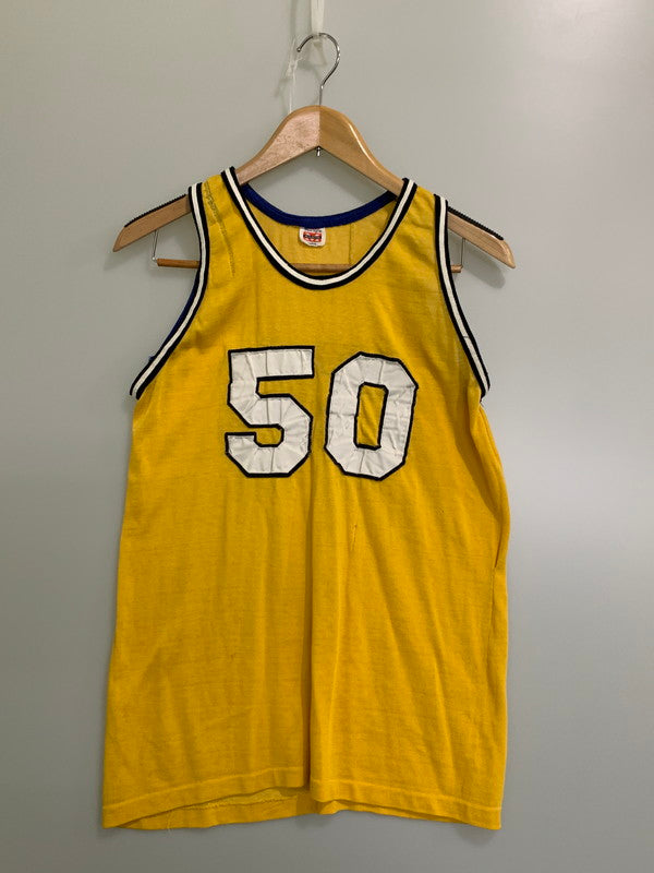 【現状渡し品】【メンズ】 MASON メーソン 60S GAME SHIRT トップス 146-250830-ks-03-min サイズ：L カラー：イエロー 万代Net店