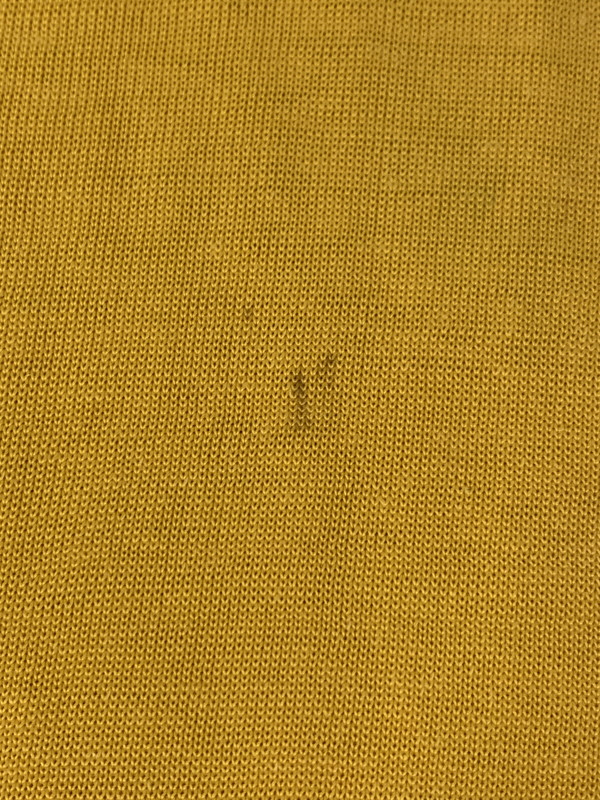 【現状渡し品】【メンズ】 MASON メーソン 60S GAME SHIRT トップス 146-250830-ks-03-min サイズ：L カラー：イエロー 万代Net店