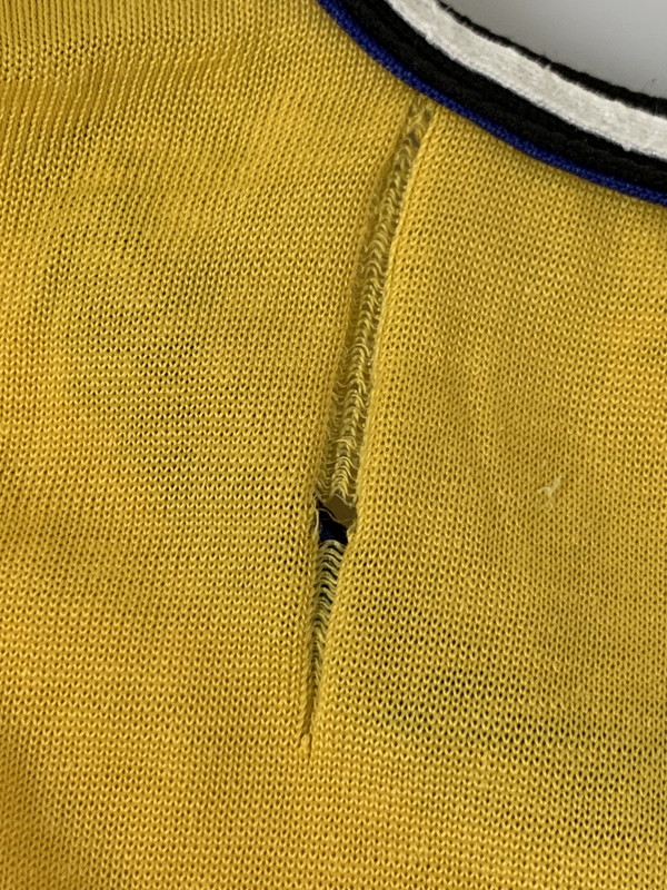 【現状渡し品】【メンズ】 MASON メーソン 60S GAME SHIRT トップス 146-250830-ks-03-min サイズ：L カラー：イエロー 万代Net店