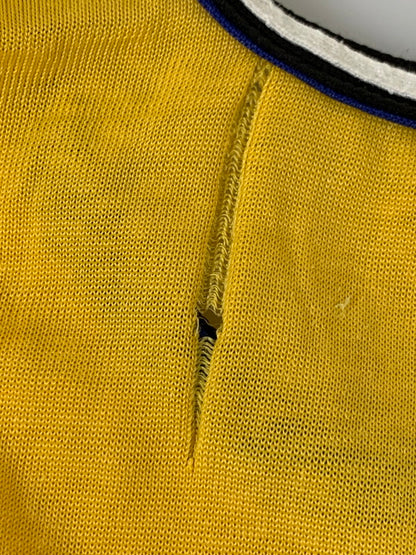 【現状渡し品】【メンズ】 MASON メーソン 60S GAME SHIRT トップス 146-250830-ks-03-min サイズ：L カラー：イエロー 万代Net店