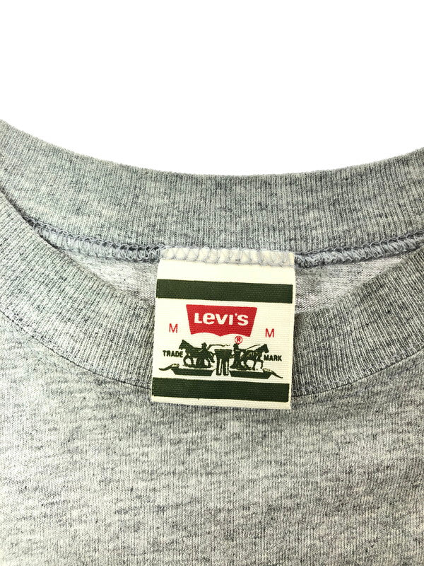 【中古品】【メンズ】 LEVI'S 00S DESIGN TEE デザイン Tシャツ 00年代 半袖Tシャツ トップス 146-260514-ki-08-tagh サイズ：M カラー：グレー 万代Net店