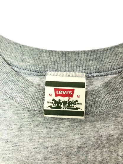 【中古品】【メンズ】 LEVI'S 00S DESIGN TEE デザイン Tシャツ 00年代 半袖Tシャツ トップス 146-260514-ki-08-tagh サイズ：M カラー：グレー 万代Net店