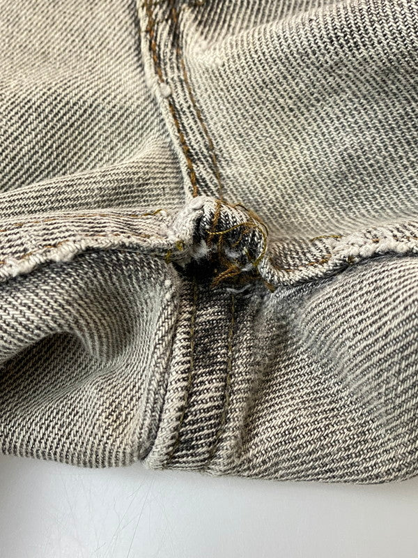 【現状渡し品】【メンズ】 Levi's リーバイス DENIM PANTS 505 80S ボタン裏650 デニム パンツ ジーンズ メンズ ボトムス 158-251214-em-10-min サイズ：W34×L32 カラー：グレー 万代Net店