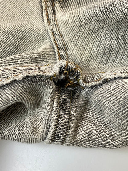 【現状渡し品】【メンズ】 Levi's リーバイス DENIM PANTS 505 80S ボタン裏650 デニム パンツ ジーンズ メンズ ボトムス 158-251214-em-10-min サイズ：W34×L32 カラー：グレー 万代Net店