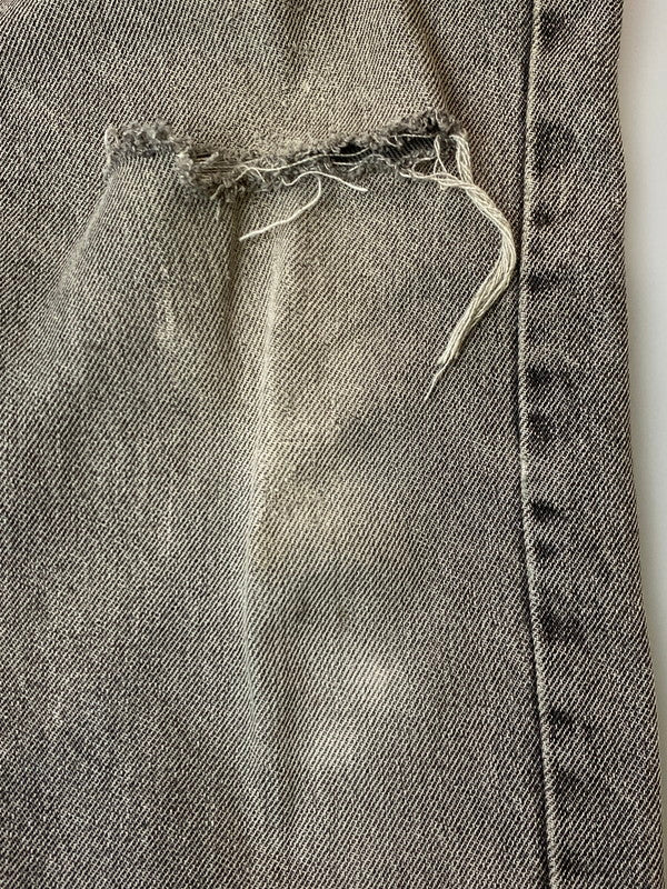 【現状渡し品】【メンズ】 Levi's リーバイス DENIM PANTS 505 80S ボタン裏650 デニム パンツ ジーンズ メンズ ボトムス 158-251214-em-10-min サイズ：W34×L32 カラー：グレー 万代Net店