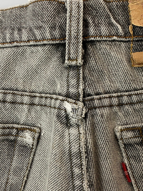 【現状渡し品】【メンズ】 Levi's リーバイス DENIM PANTS 505 80S ボタン裏650 デニム パンツ ジーンズ メンズ ボトムス 158-251214-em-10-min サイズ：W34×L32 カラー：グレー 万代Net店