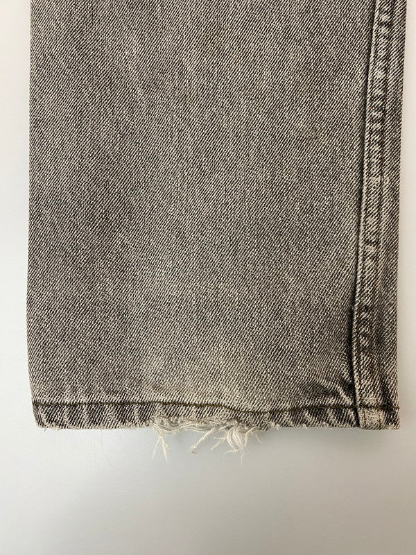 【現状渡し品】【メンズ】 Levi's リーバイス DENIM PANTS 505 80S ボタン裏650 デニム パンツ ジーンズ メンズ ボトムス 158-251214-em-10-min サイズ：W34×L32 カラー：グレー 万代Net店