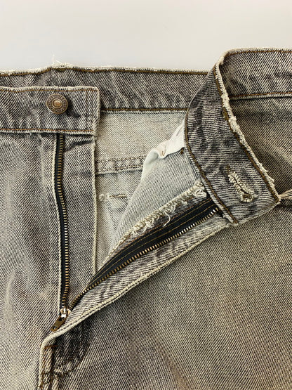 【現状渡し品】【メンズ】 Levi's リーバイス DENIM PANTS 505 80S ボタン裏650 デニム パンツ ジーンズ メンズ ボトムス 158-251214-em-10-min サイズ：W34×L32 カラー：グレー 万代Net店