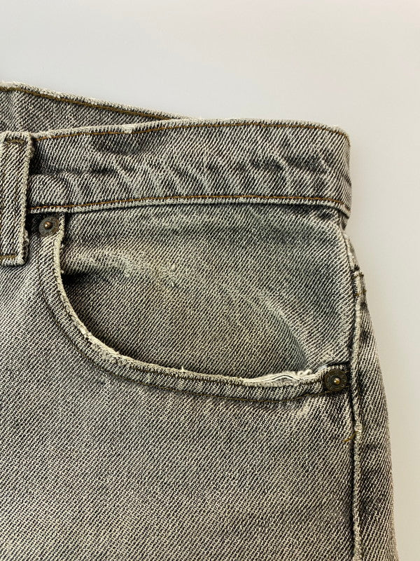 【現状渡し品】【メンズ】 Levi's リーバイス DENIM PANTS 505 80S ボタン裏650 デニム パンツ ジーンズ メンズ ボトムス 158-251214-em-10-min サイズ：W34×L32 カラー：グレー 万代Net店
