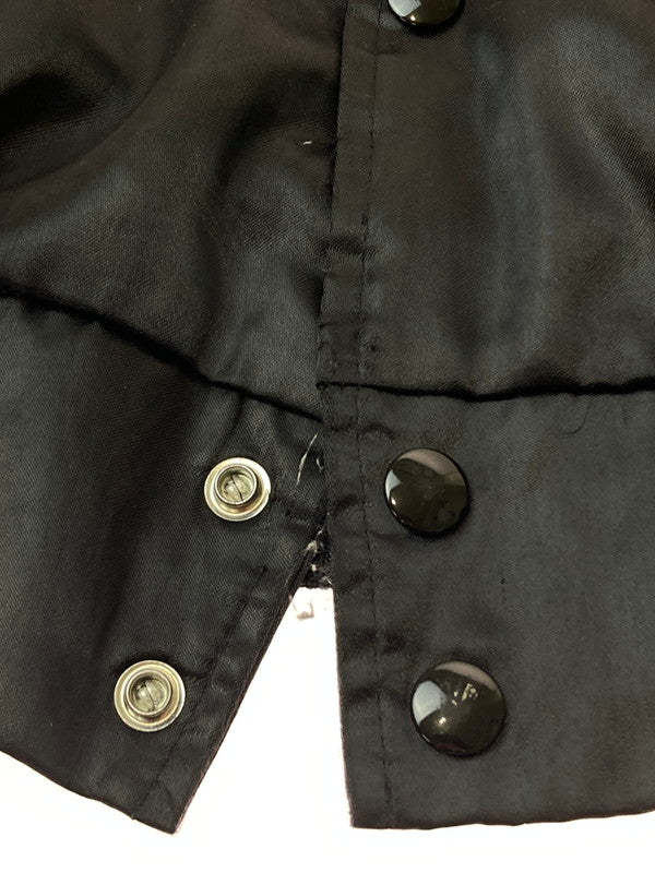 【現状渡し品】【メンズ】 D.A.R.E 90S NYLON STADIUM JACKET ナイロンスタジアムジャケット 146-251116-zi-13-min サイズ：S カラー：ブラック 万代Net店