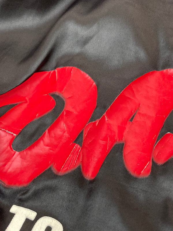 【現状渡し品】【メンズ】 D.A.R.E 90S NYLON STADIUM JACKET ナイロンスタジアムジャケット 146-251116-zi-13-min サイズ：S カラー：ブラック 万代Net店