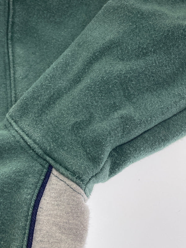 【中古品】【メンズ】 OLD GAP オールドギャップ SWEAT POLO SHIRT スウェット ポロシャツ ロングスリーブ 146-251122-AS-27-min サイズ：XS カラー：グリーン 万代Net店