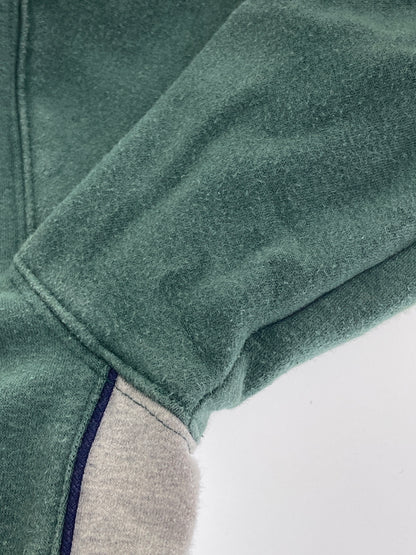 【中古品】【メンズ】 OLD GAP オールドギャップ SWEAT POLO SHIRT スウェット ポロシャツ ロングスリーブ 146-251122-AS-27-min サイズ：XS カラー：グリーン 万代Net店