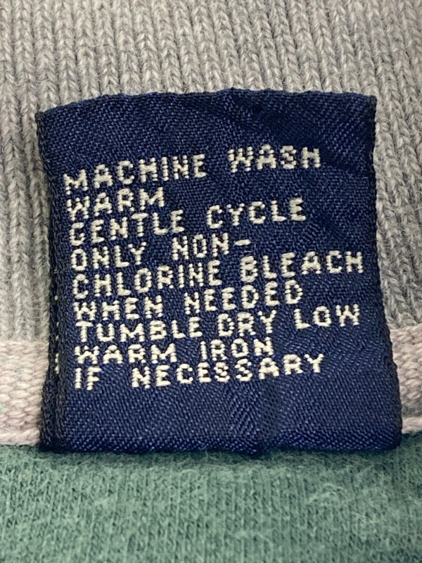 【中古品】【メンズ】 OLD GAP オールドギャップ SWEAT POLO SHIRT スウェット ポロシャツ ロングスリーブ 146-251122-AS-27-min サイズ：XS カラー：グリーン 万代Net店