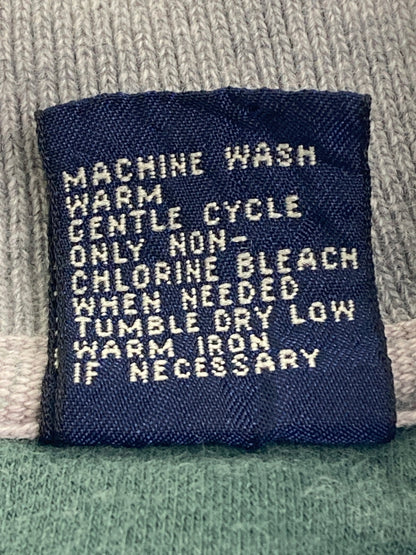 【中古品】【メンズ】 OLD GAP オールドギャップ SWEAT POLO SHIRT スウェット ポロシャツ ロングスリーブ 146-251122-AS-27-min サイズ：XS カラー：グリーン 万代Net店