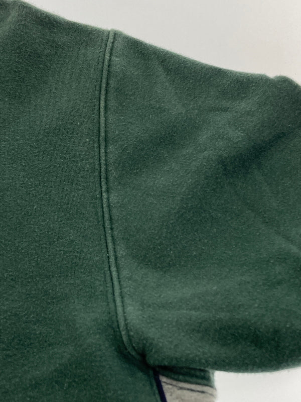 【中古品】【メンズ】 OLD GAP オールドギャップ SWEAT POLO SHIRT スウェット ポロシャツ ロングスリーブ 146-251122-AS-27-min サイズ：XS カラー：グリーン 万代Net店