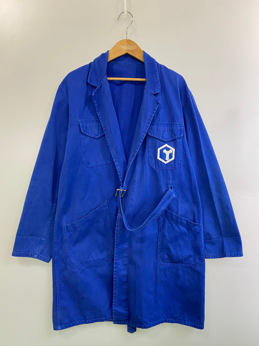 【中古品】【メンズ】 FRENCH VINTAGE フレンチ ヴィンテージ 70S WORK COAT 70年代 ワーク コート ジャケット 146-250825-em-33-min カラー：ブルー 万代Net店