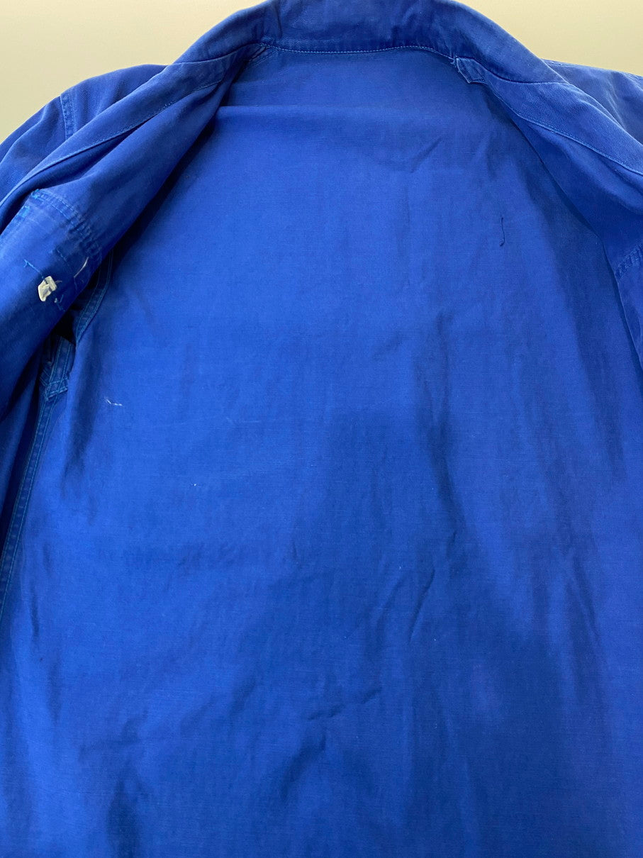 【中古品】【メンズ】 FRENCH VINTAGE フレンチ ヴィンテージ 70S WORK COAT 70年代 ワーク コート ジャケット 146-250825-em-33-min カラー：ブルー 万代Net店
