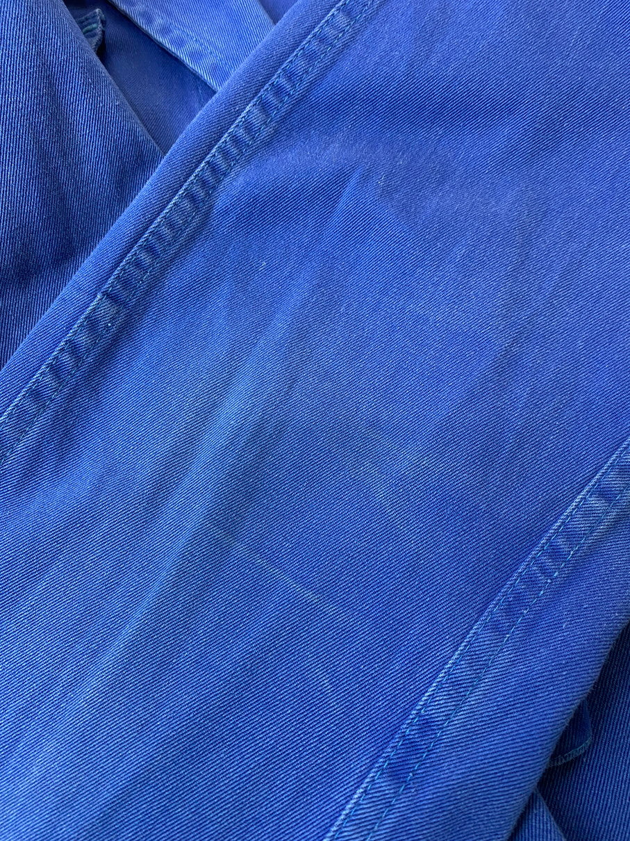 【中古品】【メンズ】 FRENCH VINTAGE フレンチ ヴィンテージ 70S WORK COAT 70年代 ワーク コート ジャケット 146-250825-em-33-min カラー：ブルー 万代Net店