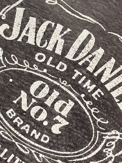 【現状渡し品】【メンズ】 JACK DANIELS ジャックダニエル 70-80S TEE Tシャツ トップス 146-250816-ks-23-min サイズ：不明 カラー：グレー 万代Net店