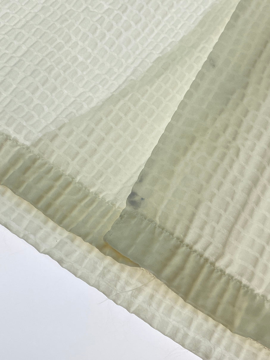 【現状渡し品】【メンズ】 ARROW アロー 50-60S NYLON WAFFLE SHIRT ナイロンワッフルシャツ 146-250816-ks-08-min サイズ：M カラー：オフホワイト 万代Net店