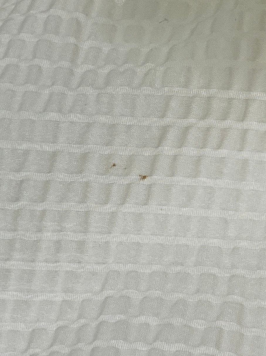 【現状渡し品】【メンズ】 ARROW アロー 50-60S NYLON WAFFLE SHIRT ナイロンワッフルシャツ 146-250816-ks-08-min サイズ：M カラー：オフホワイト 万代Net店