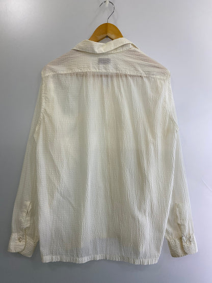 【現状渡し品】【メンズ】 ARROW アロー 50-60S NYLON WAFFLE SHIRT ナイロンワッフルシャツ 146-250816-ks-08-min サイズ：M カラー：オフホワイト 万代Net店