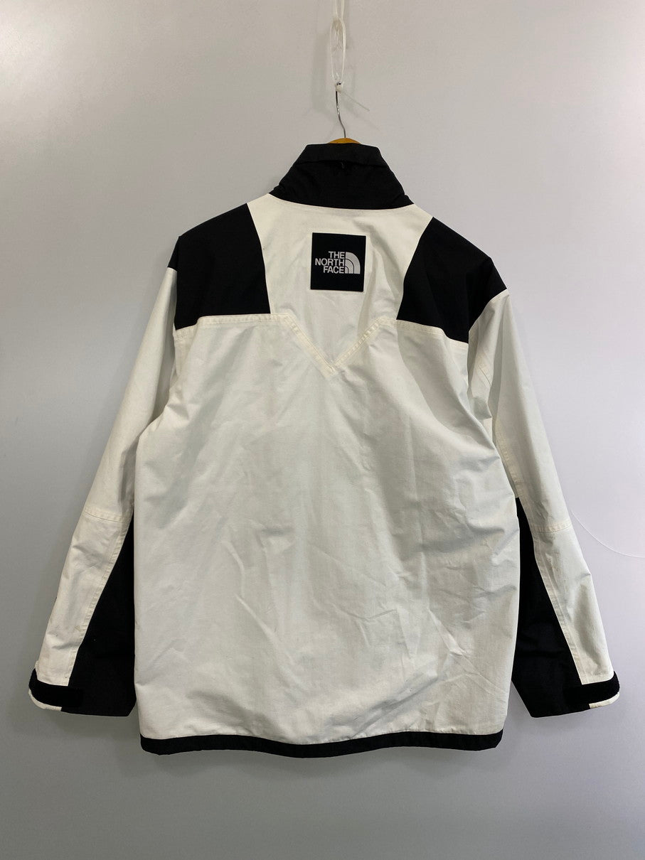 【中古品】【メンズ】 THE NORTH FACE ザ・ノースフェイス GORE-TEX RAGE GTX SHELL JACKET WHITE×BLACK NP11961 ゴアテックス ラージ シェル ジャケット メンズ アウター 144-250926-em-34-min サイズ：M カラー：ホワイト/ブラック 万代Net店