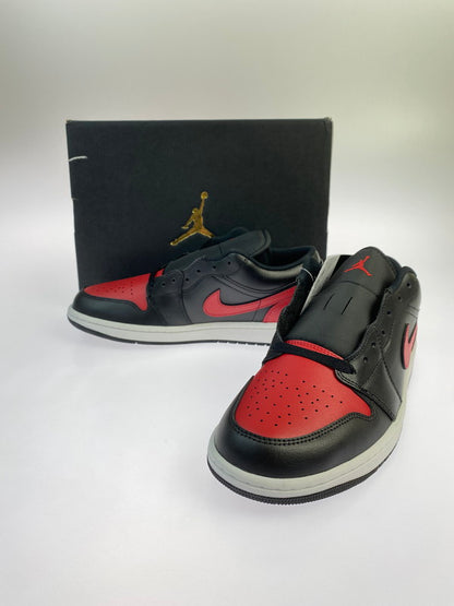 【中古美品】【メンズ】 NIKE ナイキ 553558-067 AIR JORDAN 1 LOW 靴 シューズ スニーカー SNEAKERS 160-250820-ks-16-min サイズ：28cm カラー：BLACK/VARSITY‐RED‐SUMMIT WHITE 万代Net店