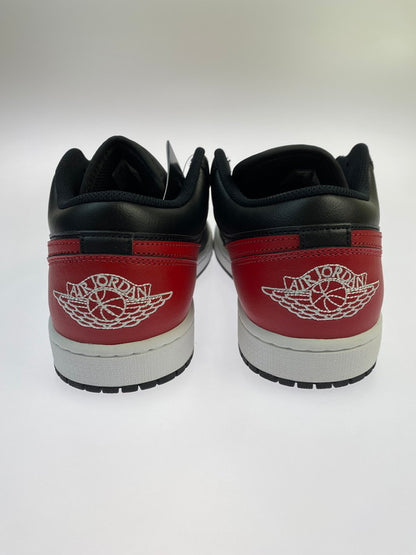 【中古美品】【メンズ】 NIKE ナイキ 553558-067 AIR JORDAN 1 LOW 靴 シューズ スニーカー SNEAKERS 160-250820-ks-16-min サイズ：28cm カラー：BLACK/VARSITY‐RED‐SUMMIT WHITE 万代Net店