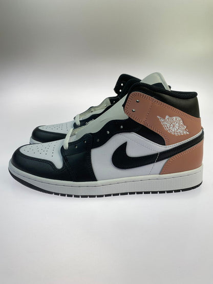 【中古美品】【メンズ】 NIKE ナイキ DQ8426-100 AIR JORDAN 1 MID 靴 シューズ スニーカー SNEAKERS 160-250820-ks-15-min サイズ：28cm カラー：WHITE/BLACK‐RUST PINK 万代Net店