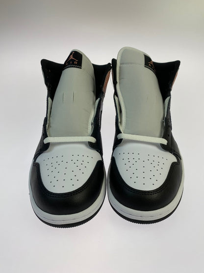 【中古美品】【メンズ】 NIKE ナイキ DQ8426-100 AIR JORDAN 1 MID 靴 シューズ スニーカー SNEAKERS 160-250820-ks-15-min サイズ：28cm カラー：WHITE/BLACK‐RUST PINK 万代Net店