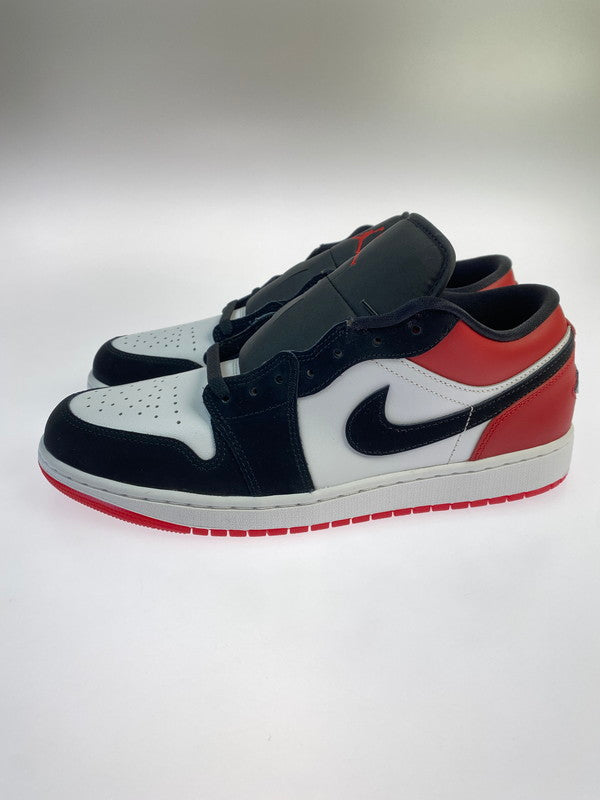 【中古美品】【メンズ】 NIKE ナイキ IB8971-106 AIR JORDAN 1 LOW SE 靴 シューズ スニーカー SNEAKERS 160-250820-ks-14-min サイズ：28cm カラー：WHITE/BLACK‐VARSITY RED 万代Net店