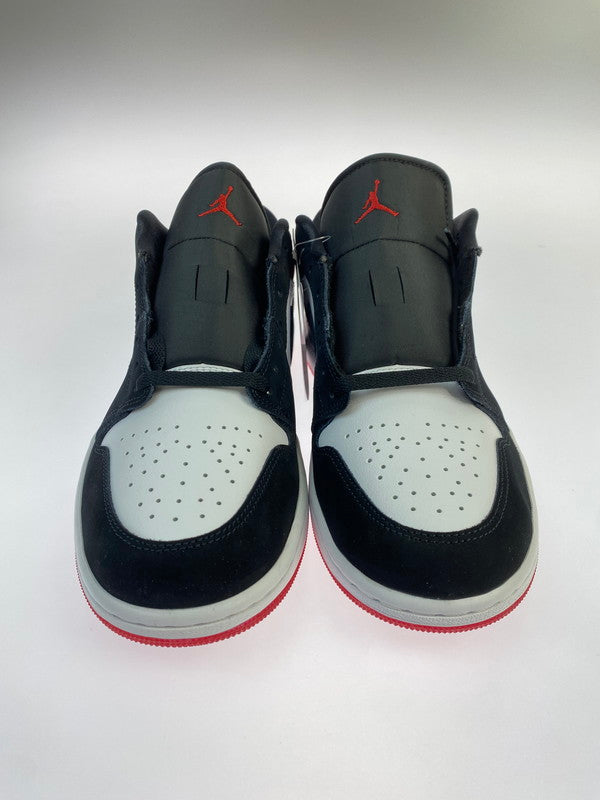 【中古美品】【メンズ】 NIKE ナイキ IB8971-106 AIR JORDAN 1 LOW SE 靴 シューズ スニーカー SNEAKERS 160-250820-ks-14-min サイズ：28cm カラー：WHITE/BLACK‐VARSITY RED 万代Net店