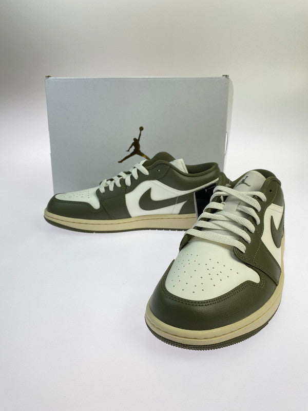 【中古美品】【メンズ】 NIKE ナイキ DC0774-122 WOMEN'S AIR JORDAN 1 LOW 靴 シューズ スニーカー SNEAKERS 160-250820-ks-20-min サイズ：28cm カラー：SAIL/MEDIUM OLIVE‐COCONUT MILK 万代Net店