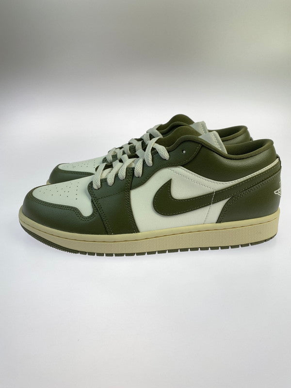 【中古美品】【メンズ】 NIKE ナイキ DC0774-122 WOMEN'S AIR JORDAN 1 LOW 靴 シューズ スニーカー SNEAKERS 160-250820-ks-20-min サイズ：28cm カラー：SAIL/MEDIUM OLIVE‐COCONUT MILK 万代Net店