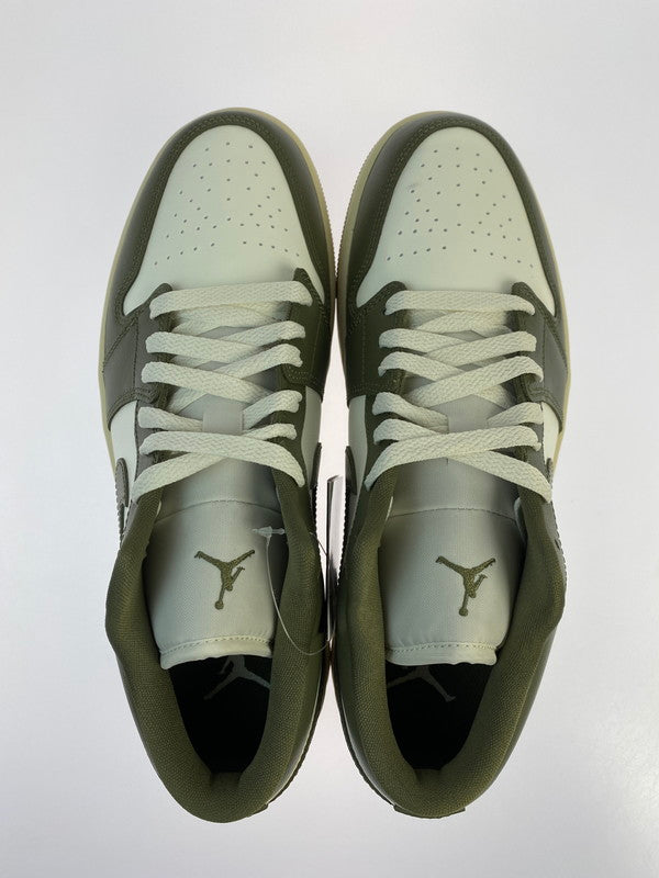 【中古美品】【メンズ】 NIKE ナイキ DC0774-122 WOMEN'S AIR JORDAN 1 LOW 靴 シューズ スニーカー SNEAKERS 160-250820-ks-20-min サイズ：28cm カラー：SAIL/MEDIUM OLIVE‐COCONUT MILK 万代Net店