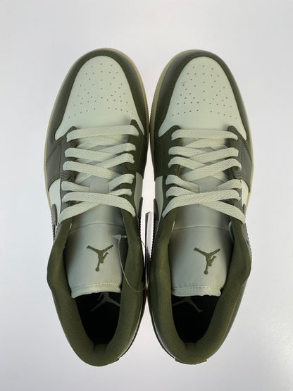 【中古美品】【メンズ】 NIKE ナイキ DC0774-122 WOMEN'S AIR JORDAN 1 LOW 靴 シューズ スニーカー SNEAKERS 160-250820-ks-20-min サイズ：28cm カラー：SAIL/MEDIUM OLIVE‐COCONUT MILK 万代Net店