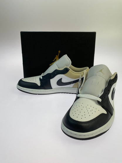 【中古美品】【メンズ】 NIKE ナイキ 553558-153 AIR JORDAN 1 LOW 靴 シューズ スニーカー SNEAKERS 160-250820-ks-17-min サイズ：28.5cm カラー：SUMMIT WHITE/OFF NOIR‐RATTAN 万代Net店