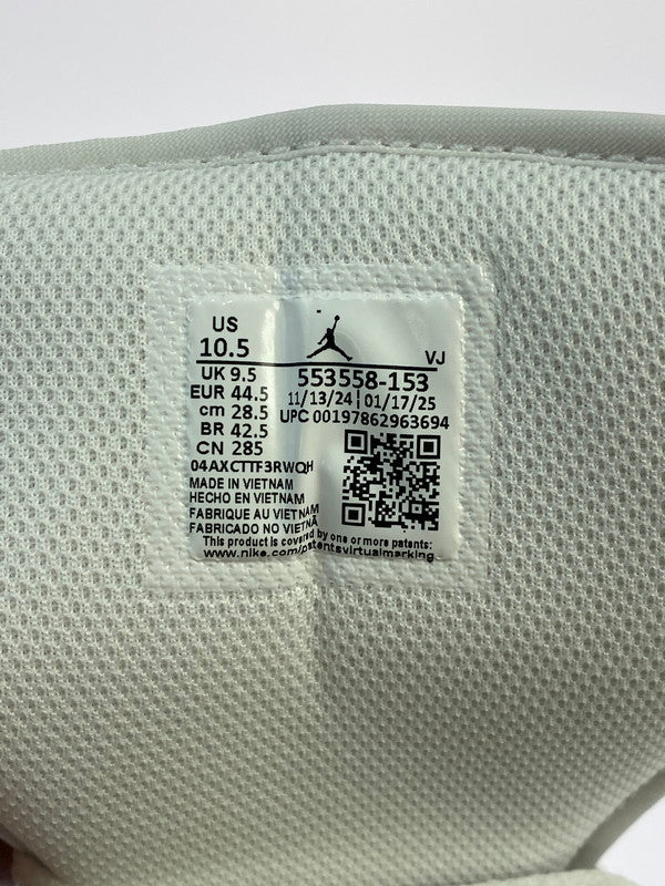 【中古美品】【メンズ】 NIKE ナイキ 553558-153 AIR JORDAN 1 LOW 靴 シューズ スニーカー SNEAKERS 160-250820-ks-17-min サイズ：28.5cm カラー：SUMMIT WHITE/OFF NOIR‐RATTAN 万代Net店