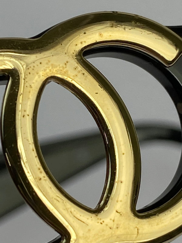 【中古品】【レディース】 CHANEL シャネル 05253 94305 ココマーク マトラッセ サングラス 183-250821-ks-12-min カラー：ブラック 万代Net店