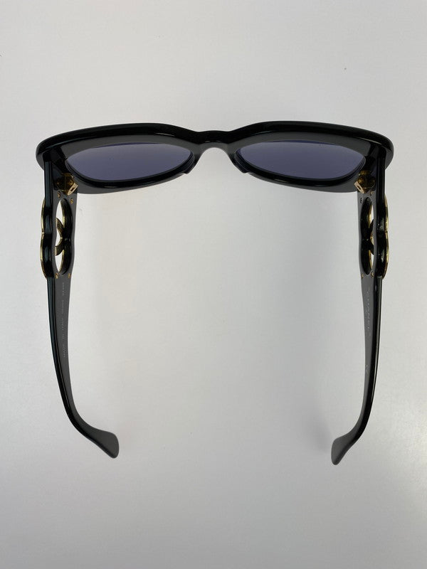 【中古品】【レディース】 CHANEL シャネル 05253 94305 ココマーク マトラッセ サングラス 183-250821-ks-12-min カラー：ブラック 万代Net店