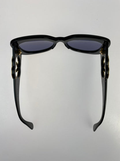 【中古品】【レディース】 CHANEL シャネル 05253 94305 ココマーク マトラッセ サングラス 183-250821-ks-12-min カラー：ブラック 万代Net店