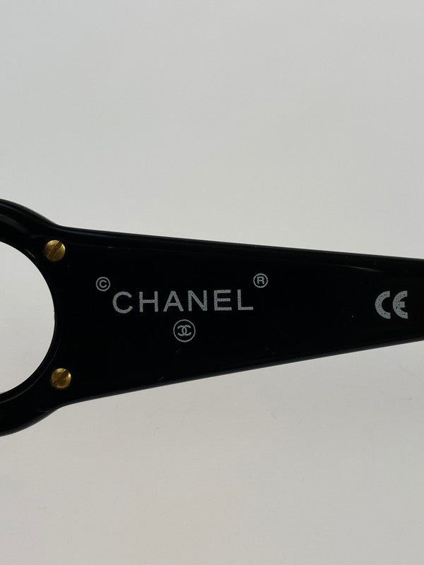 【中古品】【レディース】 CHANEL シャネル 05253 94305 ココマーク マトラッセ サングラス 183-250821-ks-12-min カラー：ブラック 万代Net店