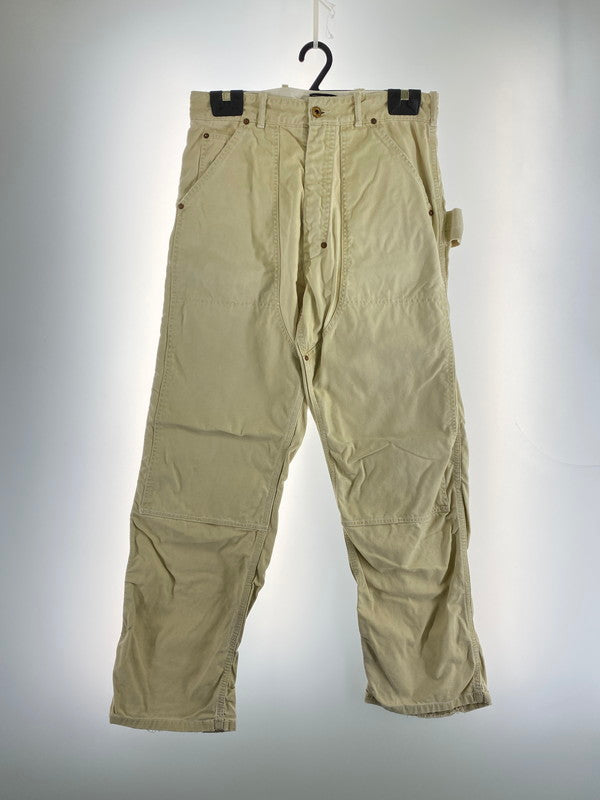 【中古品】【メンズ】 68&brothers シックスティエイトアンドブラザーズ DOUBLE KNEE WORK PANTS ダブルニー ワークパンツ メンズ ボトムス 153-260410-KS-23-min サイズ：32 カラー：ベージュ 万代Net店