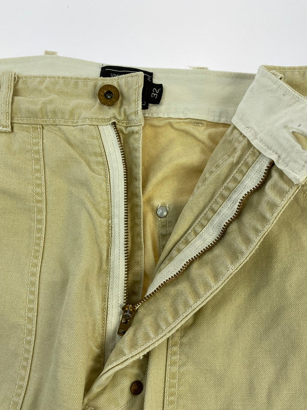 【中古品】【メンズ】 68&brothers シックスティエイトアンドブラザーズ DOUBLE KNEE WORK PANTS ダブルニー ワークパンツ メンズ ボトムス 153-260410-KS-23-min サイズ：32 カラー：ベージュ 万代Net店