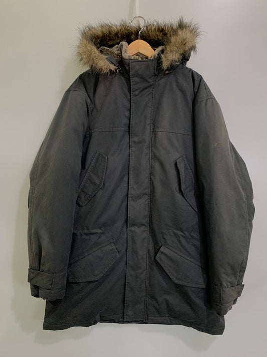 【現状渡し品】【メンズ】 Eddie Bauer エディー・バウアー DOWN JACKET ダウンジャケット アウター 144-250821-yn-09-min サイズ：XL カラー：ブラック 万代Net店