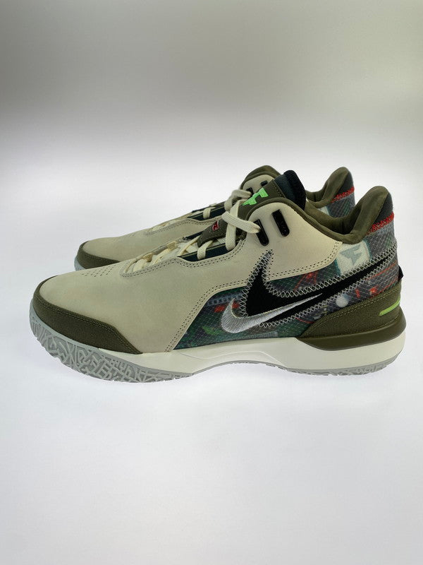 【中古美品】【メンズ】 NIKE ナイキ ×FAZE CLAN HF0716-200 LEBRON NXXT GEN AMPD FAZE EP 靴 シューズ スニーカー SNEAKERS 160-250820-ks-19-min サイズ：28.5cm カラー：LIGHT CREAM/BLACK‐MEDIUM OLIVE 万代Net店