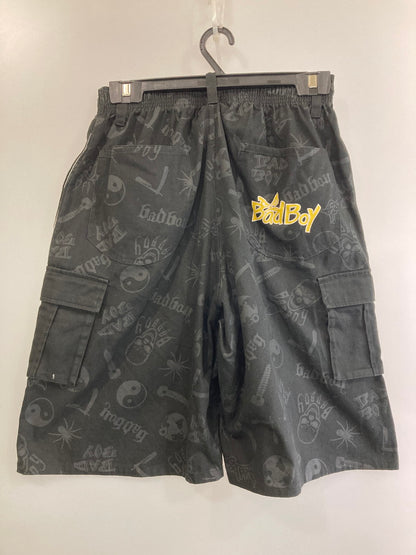 【現状渡し品】【メンズ】 BAD BOY バッドボーイ HALF PANTS ハーフパンツ ボトムス 153-250816-ks-40-min サイズ：L カラー：ブラック 万代Net店